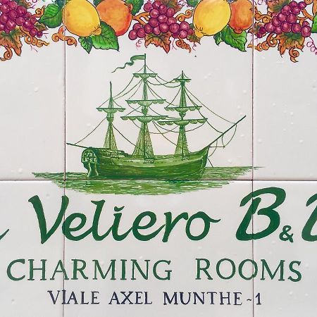 Il Veliero B&B Charming Rooms Anacapri  Exteriör bild